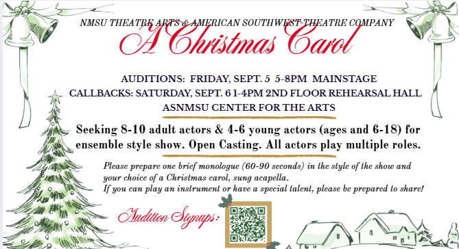 A Christmas Carol Auditions